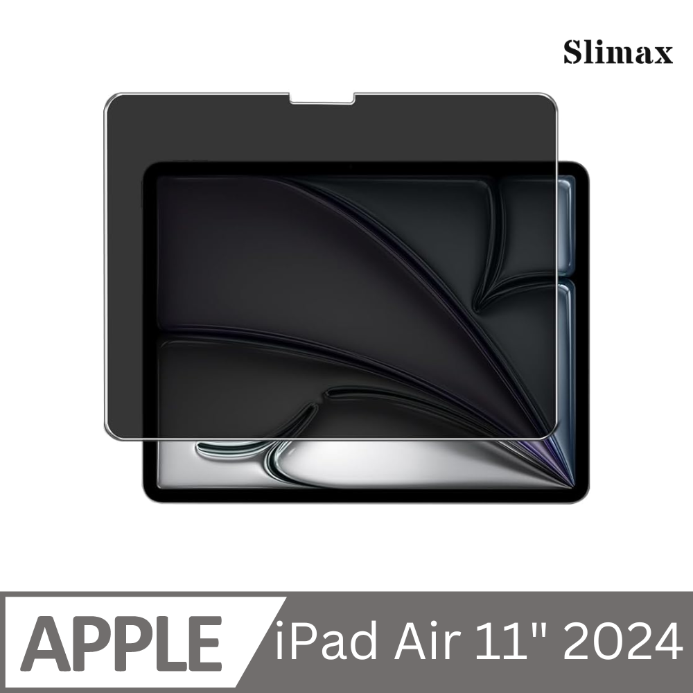 Slimax 防窺 螢幕保護貼 iPad Air 2024 11 吋 / 9H 滿版鋼化玻璃貼