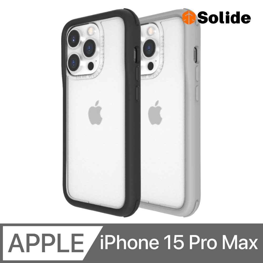solide 索力得 維納斯FX 抗菌軍規防摔手機殼 iPhone 15 Pro Max (6.7)