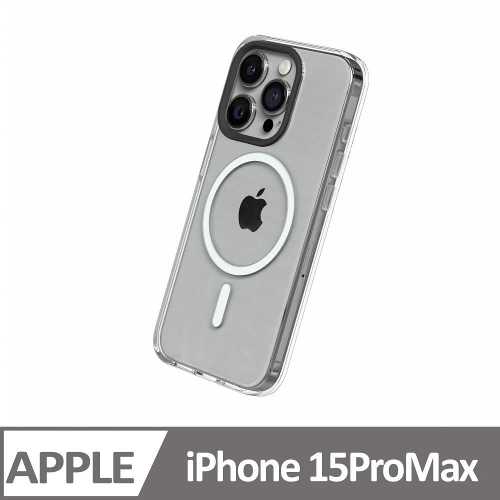 犀牛盾 ClearCase MagSafe 透明防摔手機殼-iPhone15ProMax