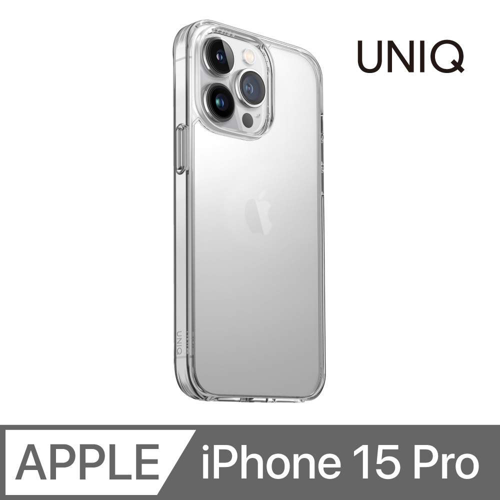 UNIQ Lifepro Xtreme 超透亮防摔雙料保護殼 透明 iPhone 15 Pro (6.1)
