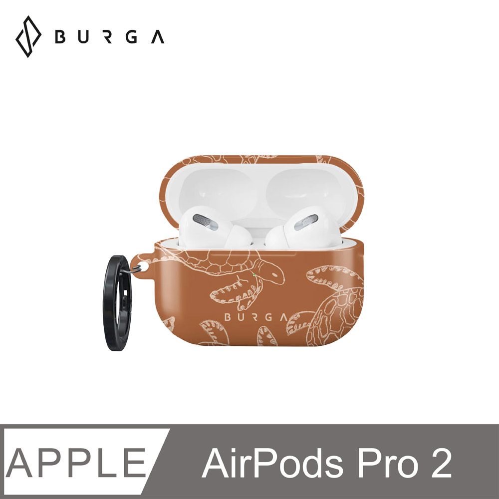 BURGA AirPods Pro 2 防摔保護殼-悠遊海龜