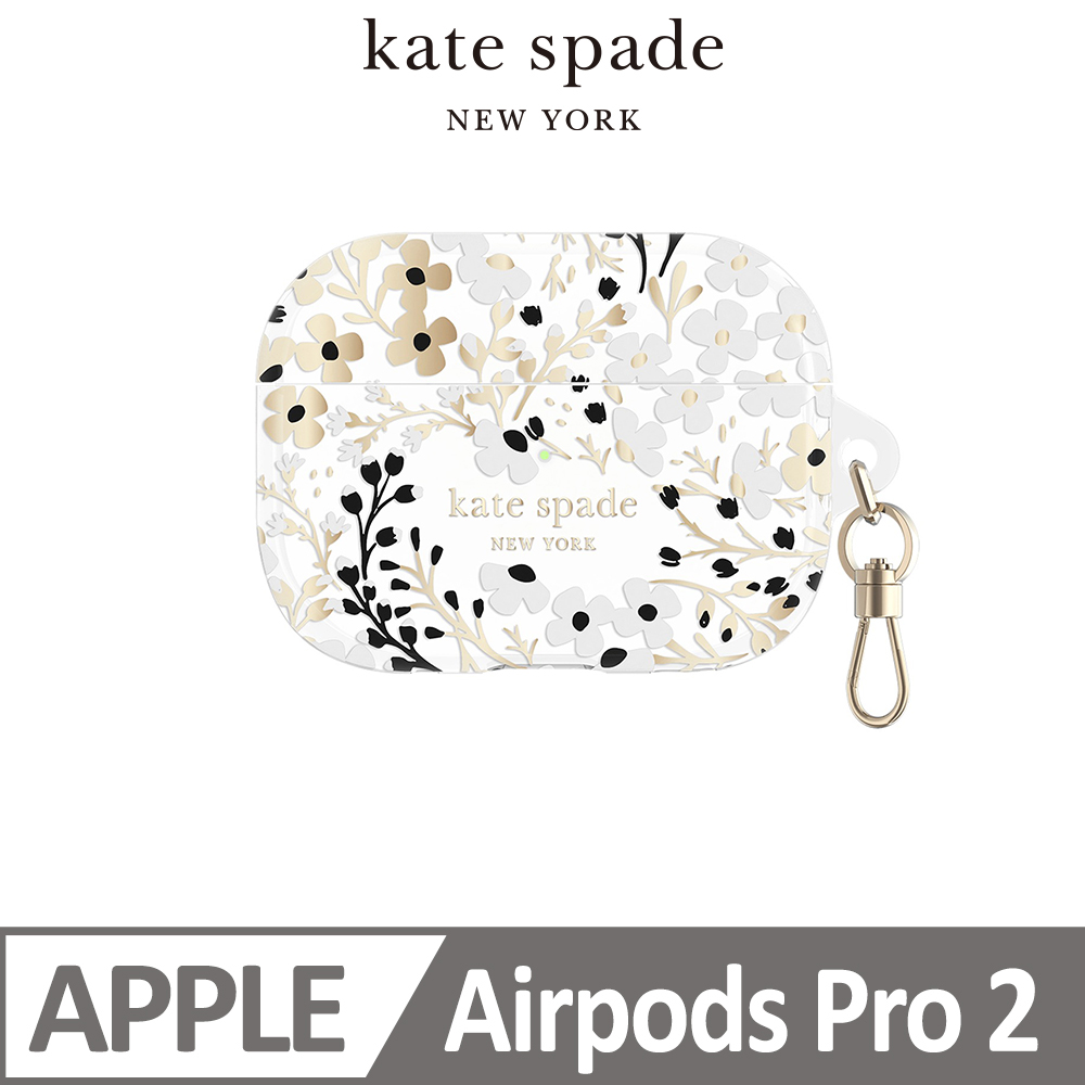 【kate spade】AirPods Pro (第 2 代) 保護殼套 神秘叢林