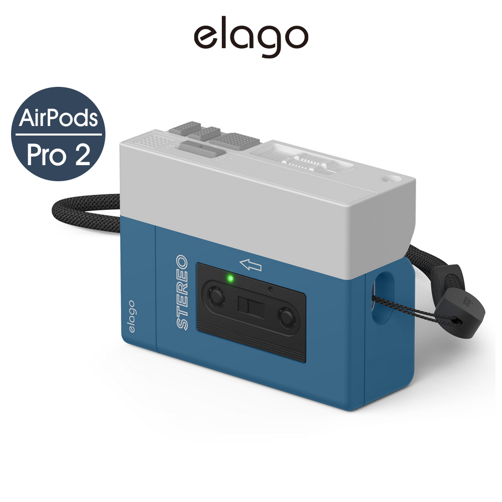 【elago】AirPods Pro 2卡帶播放器耳機殼