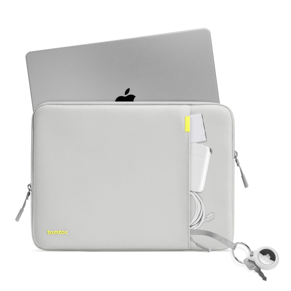 Tomtoc 360°完全防護 ,灰 適用14吋 Apple MacBook Pro