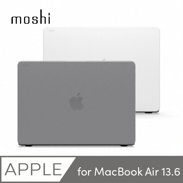 Moshi iGlaze for MacBook Air 13.6 輕薄防刮保護殼 (M2, 2022)