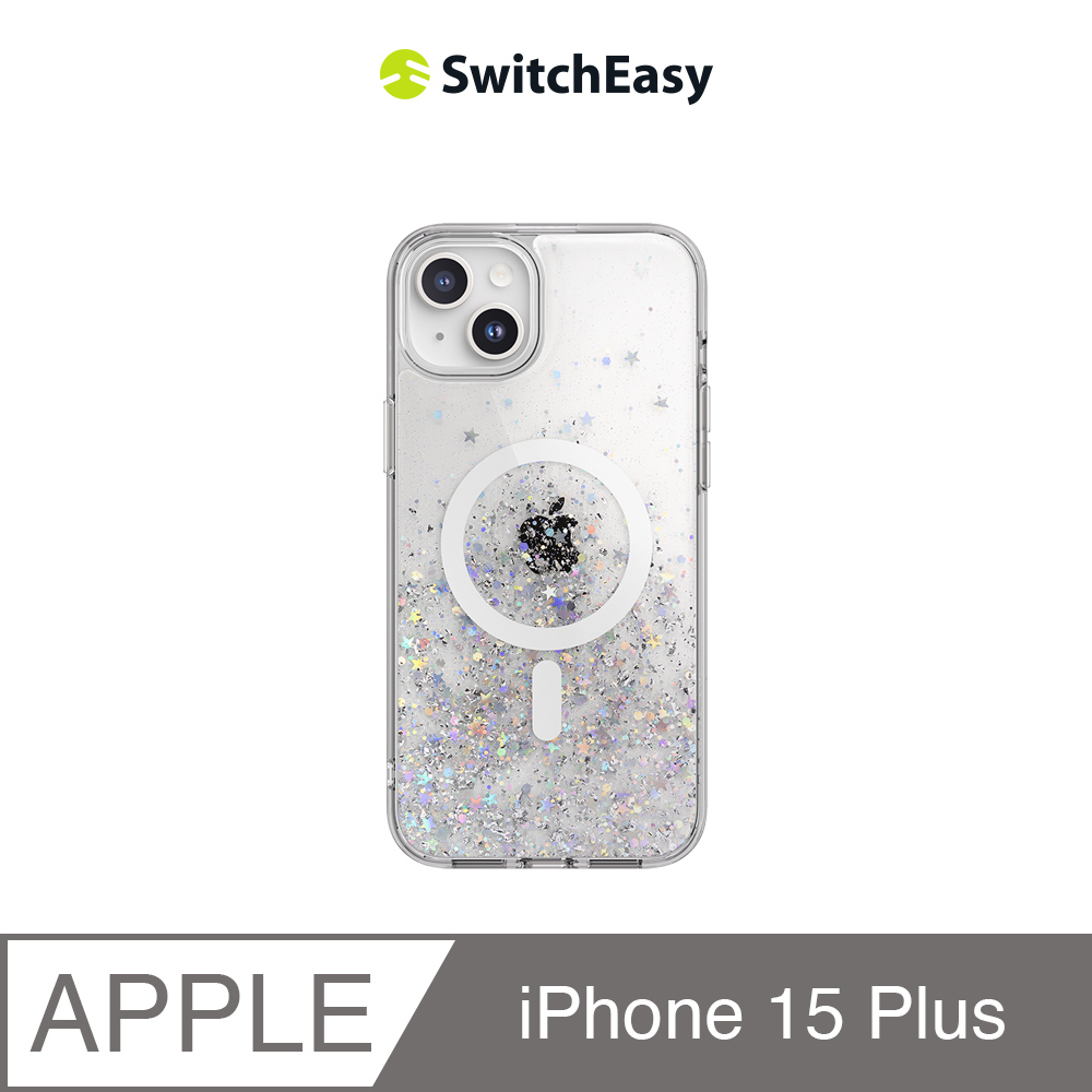魚骨牌 SwitchEasy iPhone 15 Plus 6.7吋 Starfield M 磁吸星砂防摔手機殼(支援MagSafe)