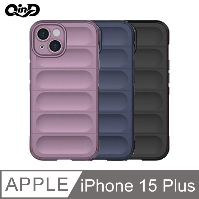 QinD Apple iPhone 15 Plus 幻盾保護殼