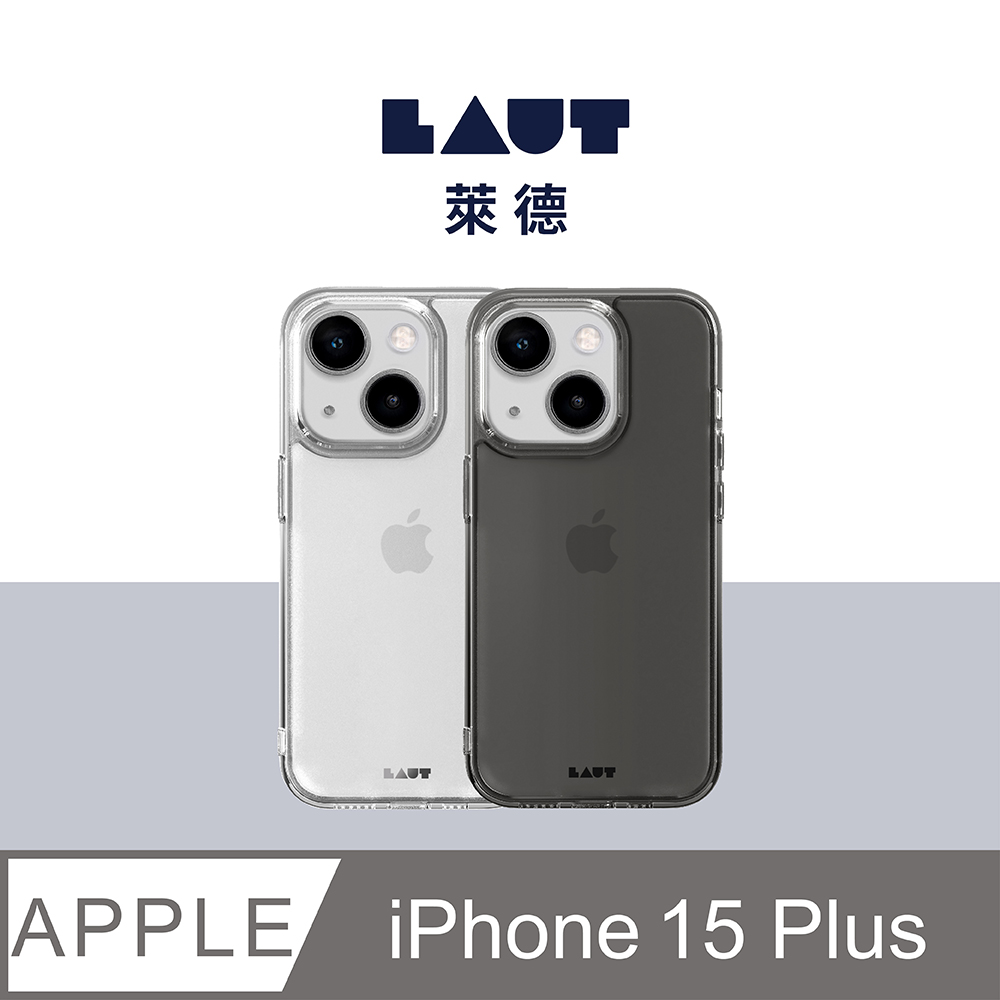 LAUT 萊德 iPhone 15 Plus 晶透保護殼