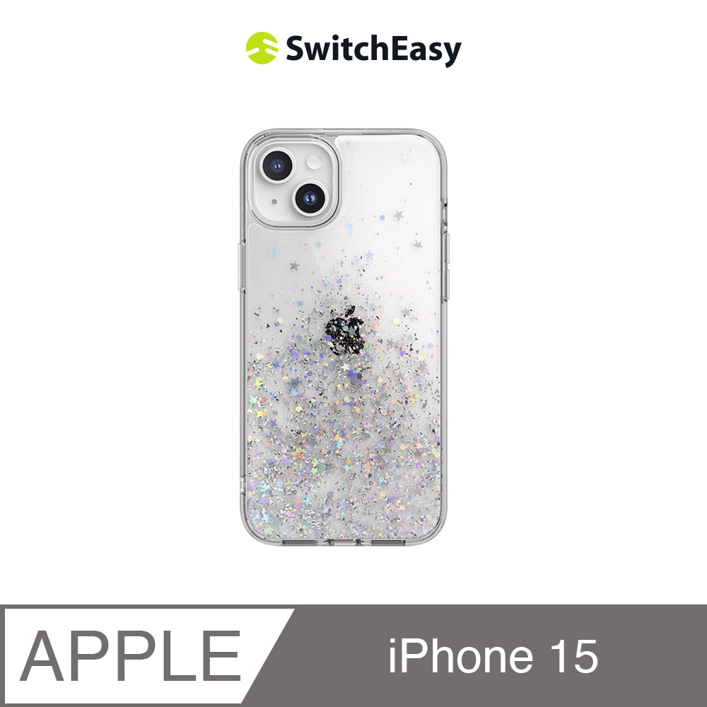 魚骨牌 SwitchEasy iPhone 15 6.1吋 Starfield 星砂防摔手機殼