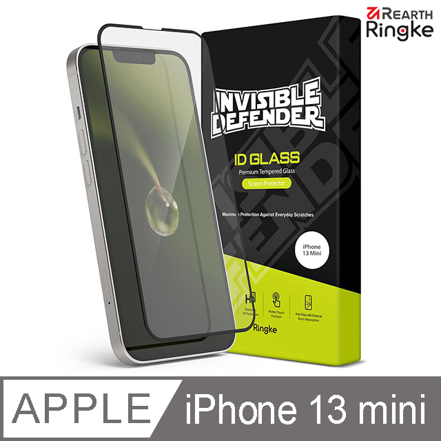 【Ringke】Rearth iPhone 13 mini [ID Glass 強化玻璃滿版螢幕保護貼