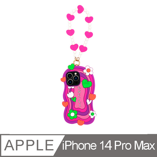 【Candies】 iPhone 14 Pro Max - 彩虹仙子手機殼(紫)