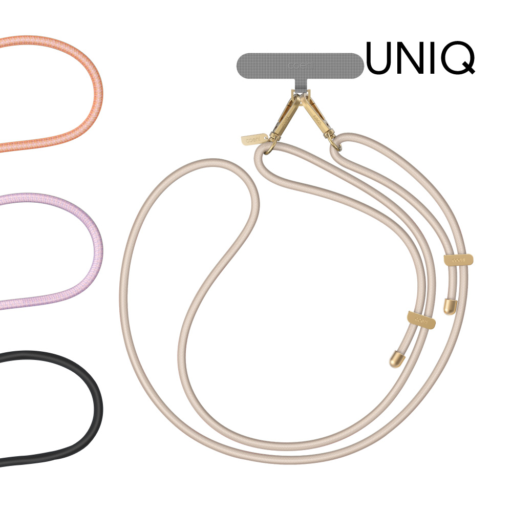 UNIQ COEHL Laurel 手機通用雙扣掛繩（附墊片）