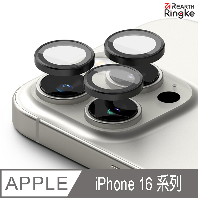 【Ringke】iPhone 16 Pro Max/Pro/Plus/16 Camera Lens Frame Glass 鋼化玻璃鏡頭保護鋁框