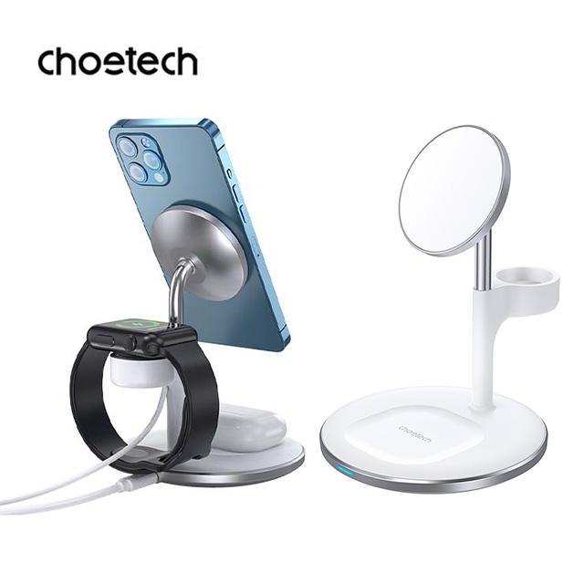 Choetech T586-F 3合1 MagSafe磁吸無線充電盤