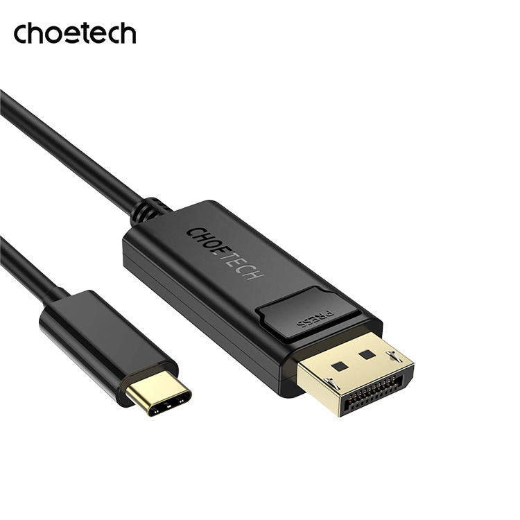Choetech USB-C to DP PVC 1.8m cable XCP1801影音傳輸線