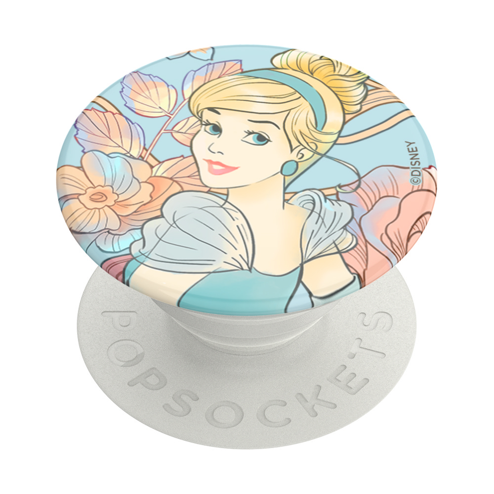 PopSockets 泡泡騷 二代 可替換PopGrip 美國 No.1 時尚手機支架 迪士尼 公主系列 水彩仙度瑞拉 灰姑娘