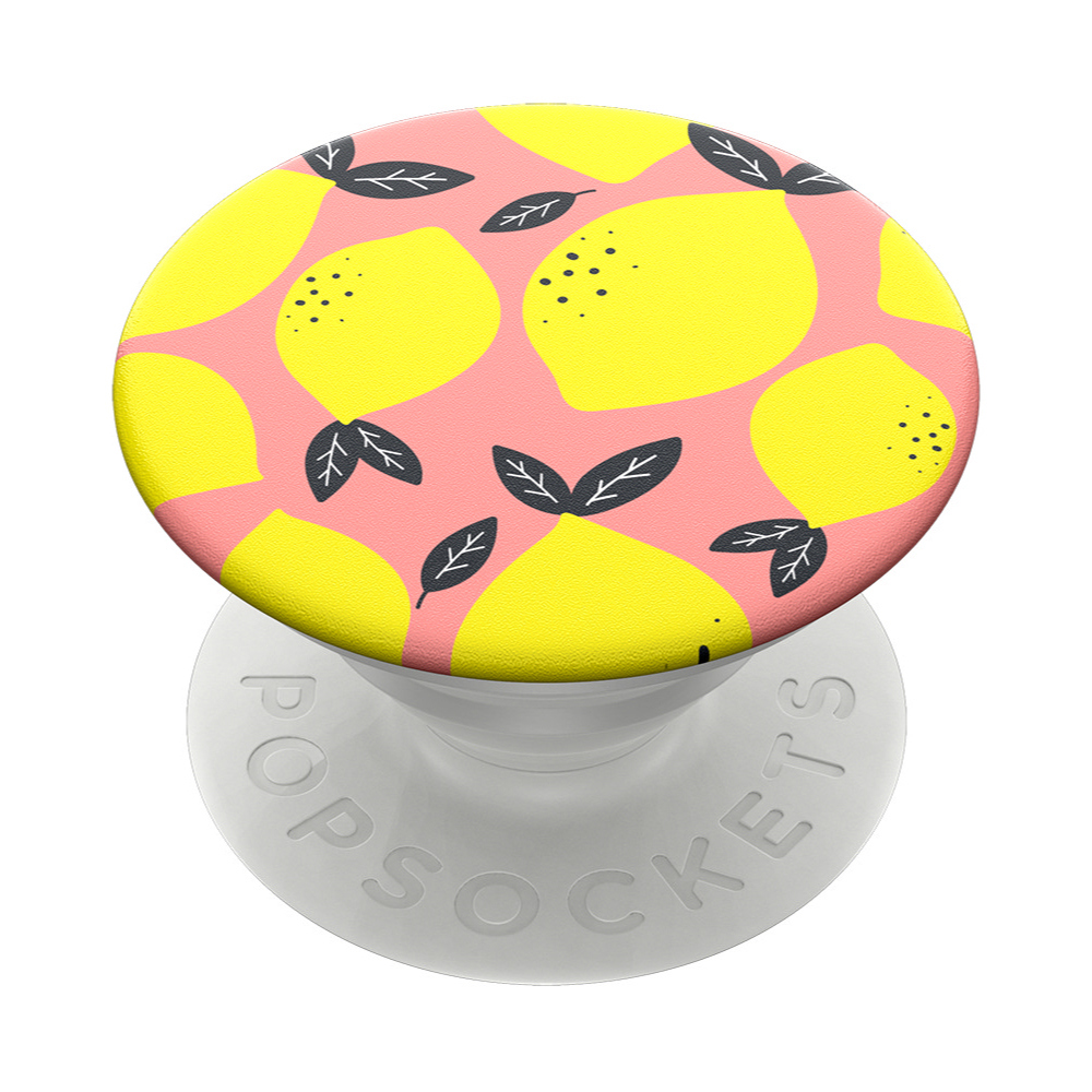 PopSockets 泡泡騷 二代 可替換PopGrip 美國 No.1 時尚手機支架 水果系列 檸檬