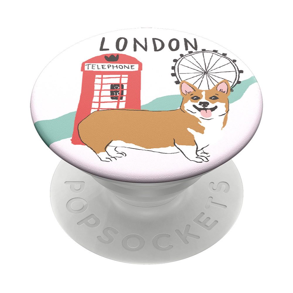PopSockets 泡泡騷 二代 可替換PopGrip 美國 No.1 時尚手機支架 城市系列 倫敦
