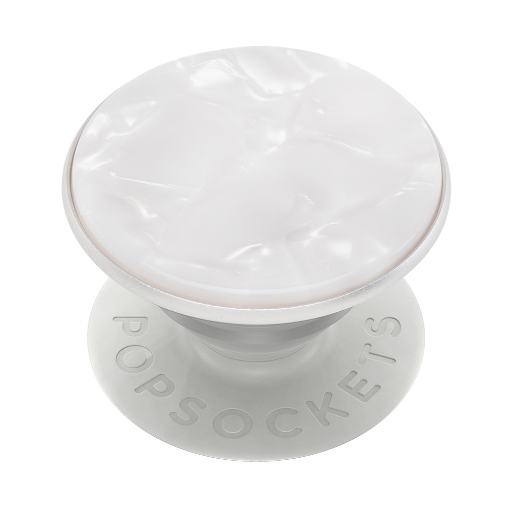 PopSockets 泡泡騷 二代 可替換PopGrip 美國 No.1 時尚手機支架 特殊材質 珍珠白琥珀