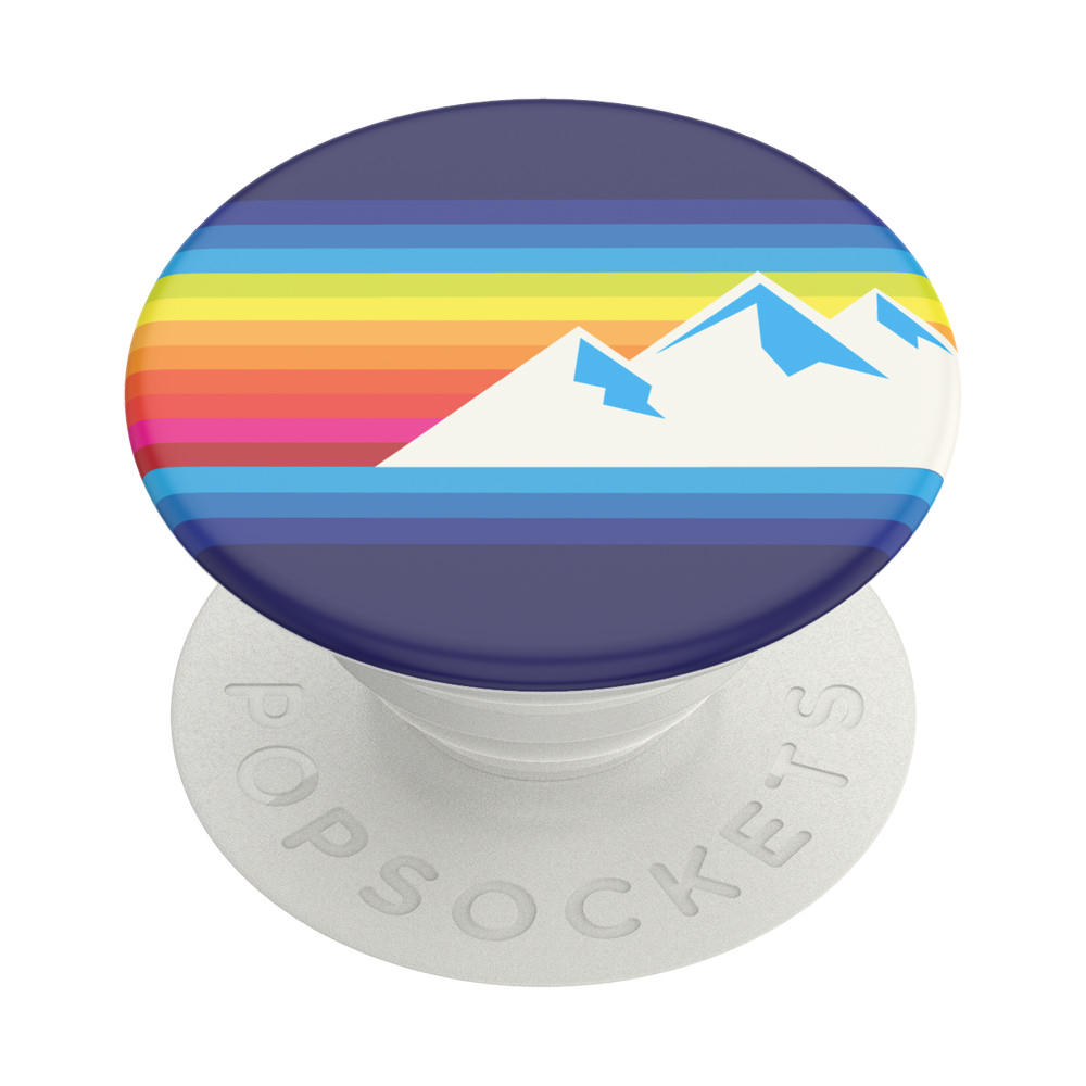 PopSockets 泡泡騷 二代 可替換PopGrip 美國 No.1 時尚手機支架 彩色山脈