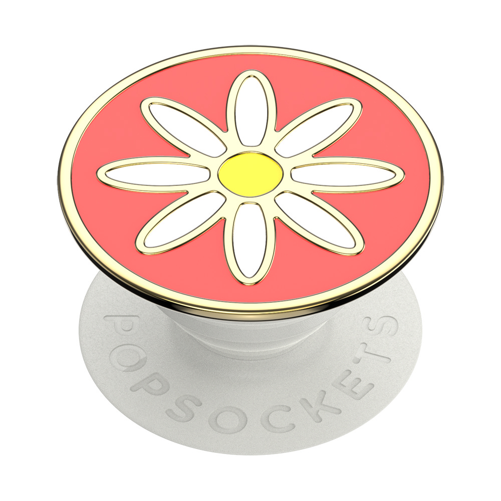 PopSockets 泡泡騷 二代 可替換PopGrip 美國 No.1 時尚手機支架 琺瑯瓷系列 珊瑚雛菊
