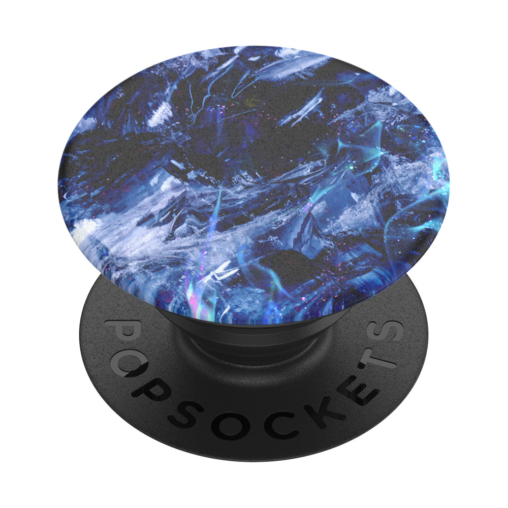 PopSockets 泡泡騷 二代 可替換PopGrip 美國 No.1 時尚手機支架 大理石紋 黑冰