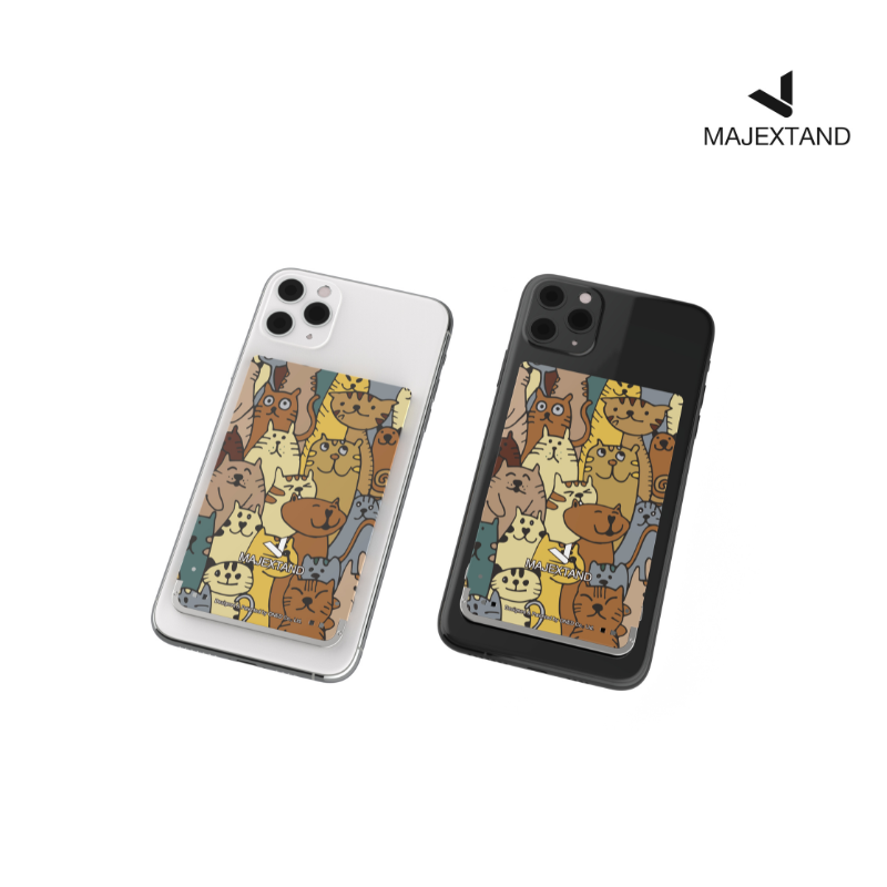 majextand秒捷架 l 一秒切換的手機支架 - 彩印八款