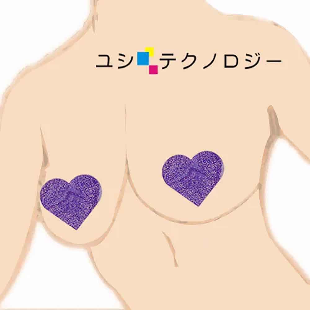 【魅惑情迷-愛心款】胸貼/乳暈貼-2對(4入)