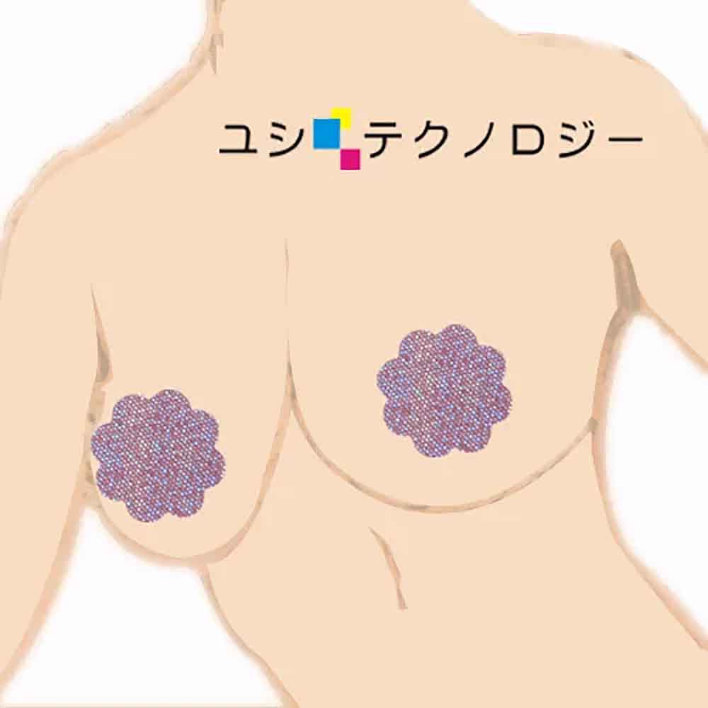 【魅惑情迷-花朵款】胸貼/乳暈貼-2對(4入)