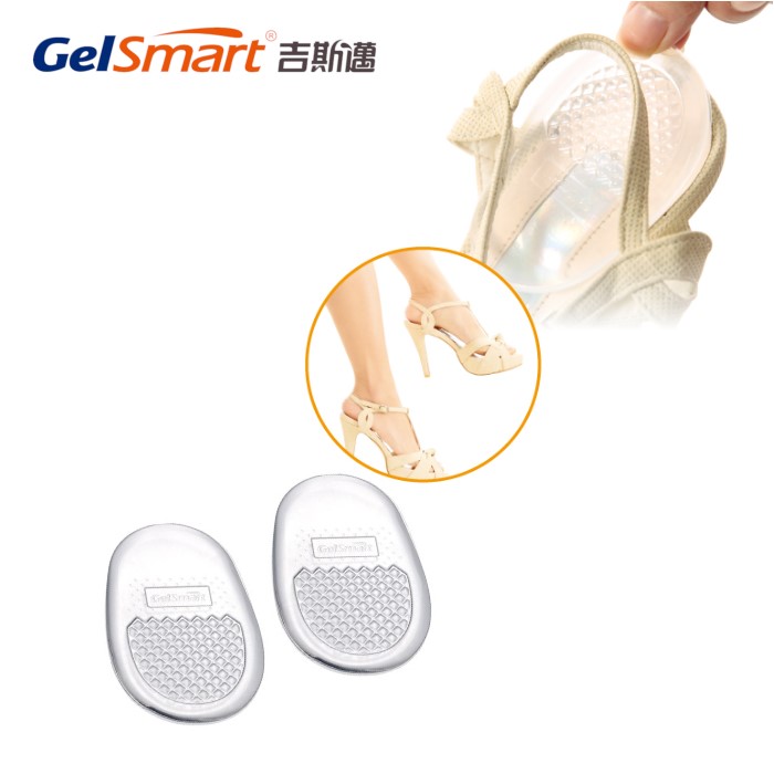 美國GelSmart《吉斯邁》隱形系列-凝膠腳跟減壓墊