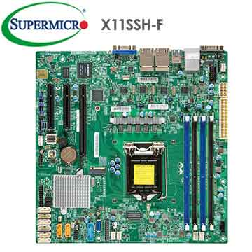 超微 X11SSH-F 伺服器主機板