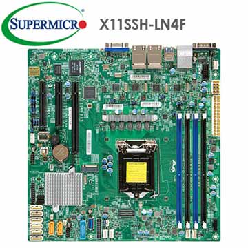 超微 X11SSH-LN4F 伺服器主機板