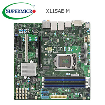 超微Supermicro X11SAE-M 伺服器主機板