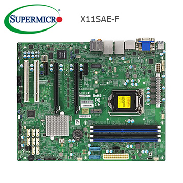 超微Supermicro X11SAE-F 伺服器主機板