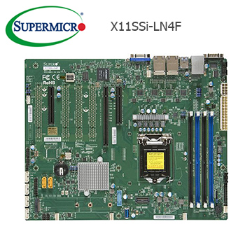 超微Supermicro X11SSI-LN4F 伺服器主機板