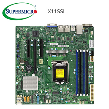 超微Supermicro X11SSL 伺服器主機板