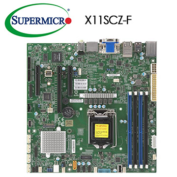 超微 X11SCZ-F 伺服器主機板