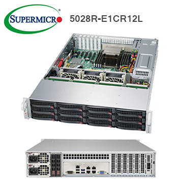 超微SuperServer伺服器5028R-E1CR12L