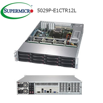 超微SuperServer 5029P-E1CTR12L 伺服器