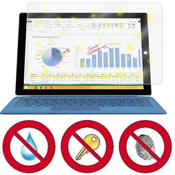 D&A Microsoft Surface Pro 3 日本電競5H↗螢幕保護貼(NEW AS玻璃奈米)