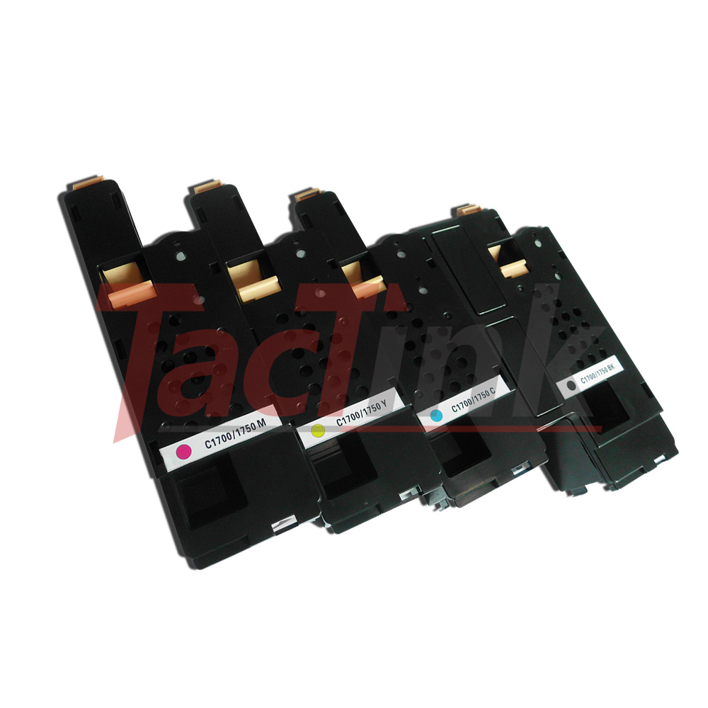 【TacTink】EPSON 相容碳粉匣C1700/1750(黑/藍/紅/黃)4入組盒包