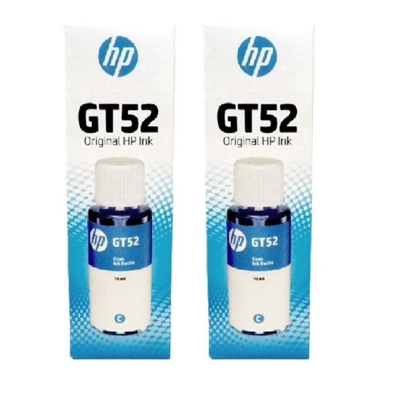 HP GT52 藍色 原廠盒裝填充墨水