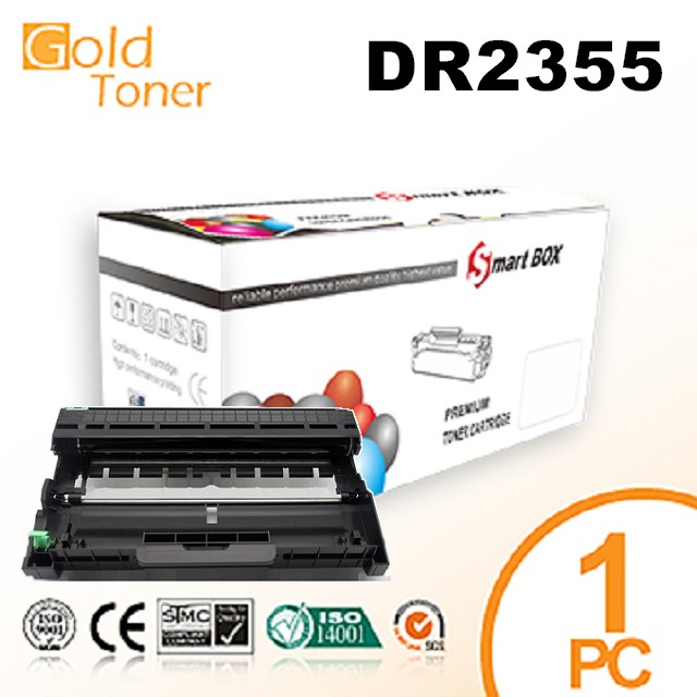 【Gold Toner】BROTHER DR-2355 環保感光鼓 一支，適用機型：MFC-L2700D/L2700DW/L2365DW/L2740DW