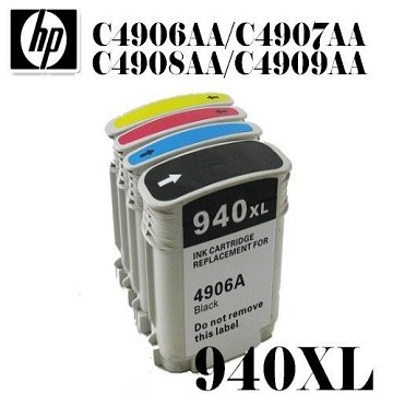 【iToner】HP NO.940XL C4906AA/C907AA/C4908AA/C4909AA 相容墨水匣 一組4色