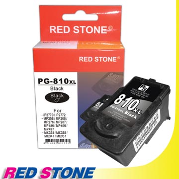 RED STONE for CANON PG-810XL[高容量墨水匣(黑色)