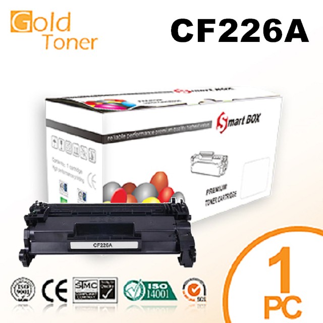 【Gold Toner】HP CF226A(NO.26A) 相容環保碳粉匣 一支【適用】M402n / M402dn / M426fdn / M426fdw