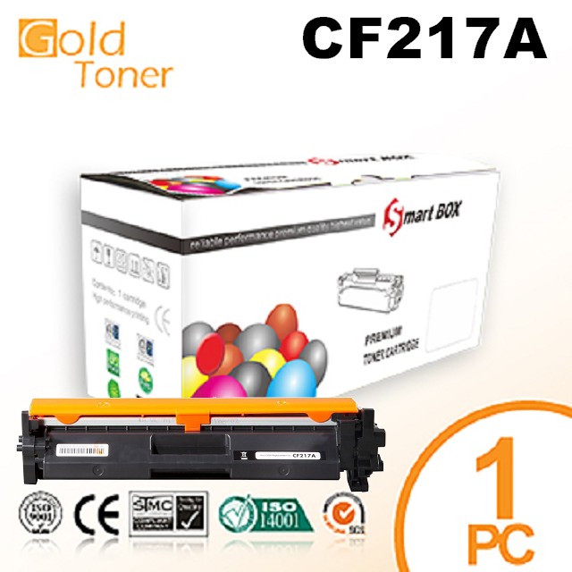 【Gold Toner】HP CF217A(NO.17A) 相容碳粉匣(包含全新晶片) 一支【適用】M130fn/M130fw/M130a