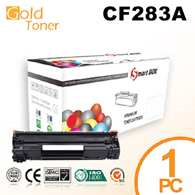 【Gold Toner】HP CF283A(83A) 黑色相容碳粉匣/適用機型：M127fn/M125a