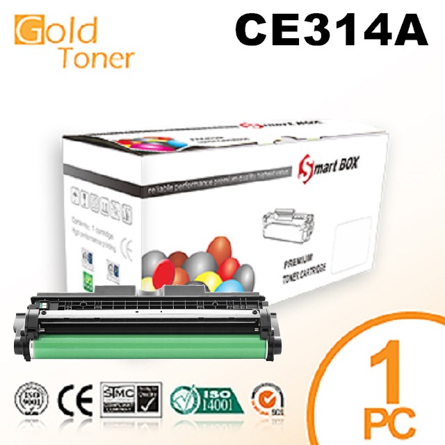【Gold Toner】HP CE314A No.126A環保感光滾筒/感光鼓【適用】CP1025nw/M175a/M175nw/M275