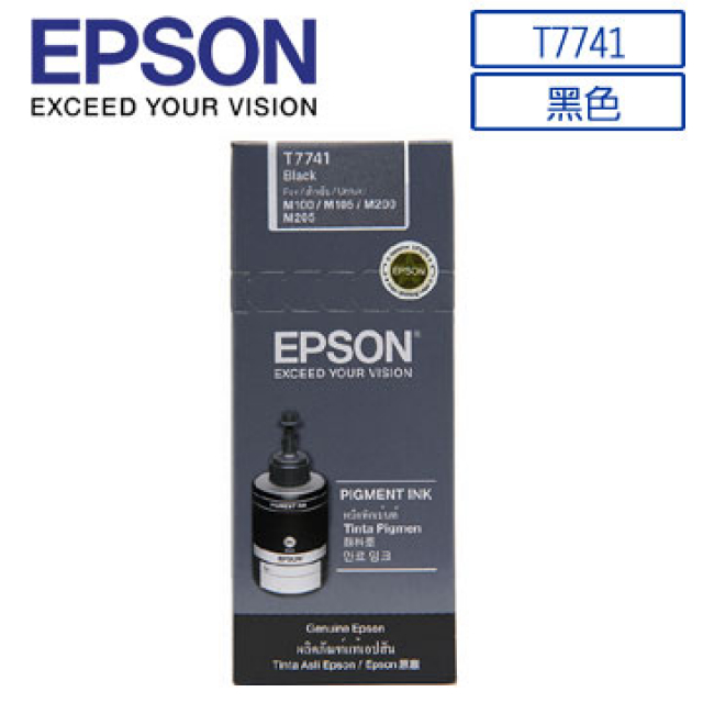 EPSON T774100 原廠黑色墨水 (4瓶)